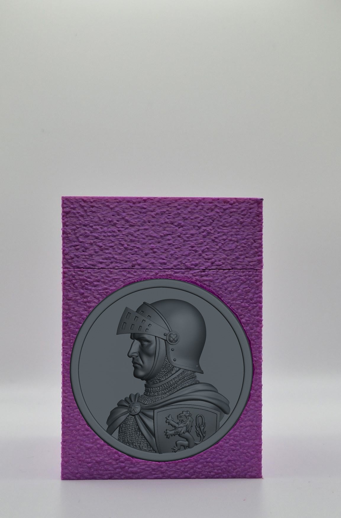Knight Card Box — Purple
