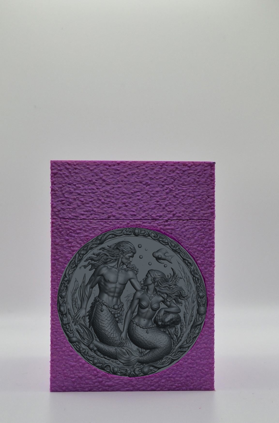 Merfolk Card Box — Purple