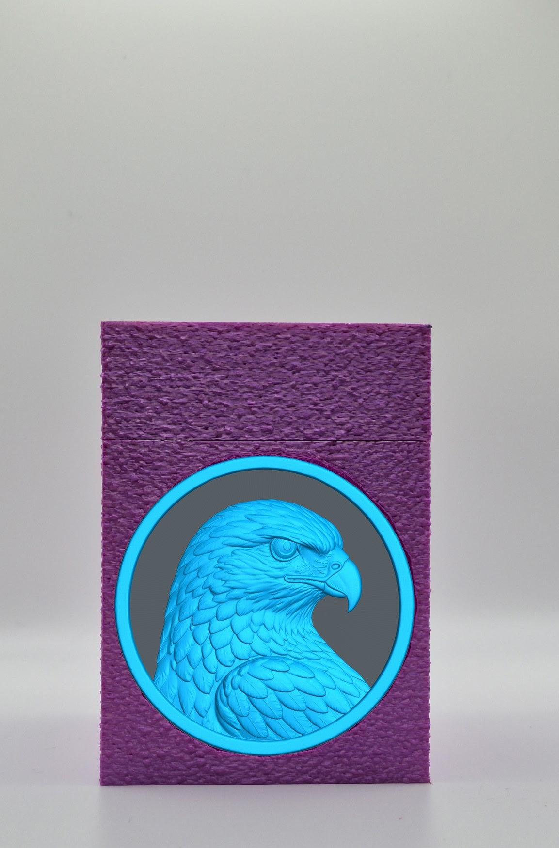 Eagle Card Box — Purple