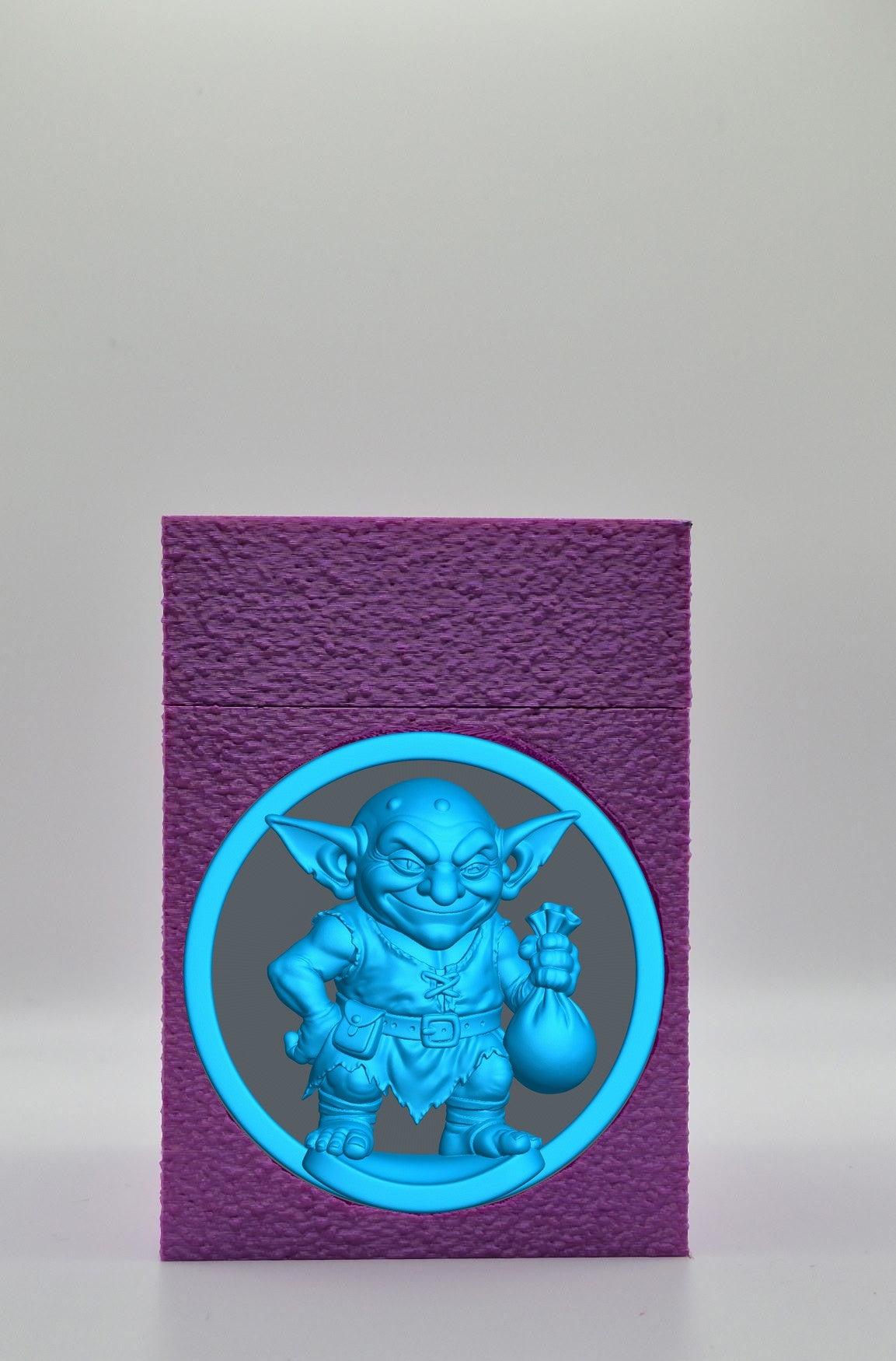 Greedy Goblin Card Box — Purple