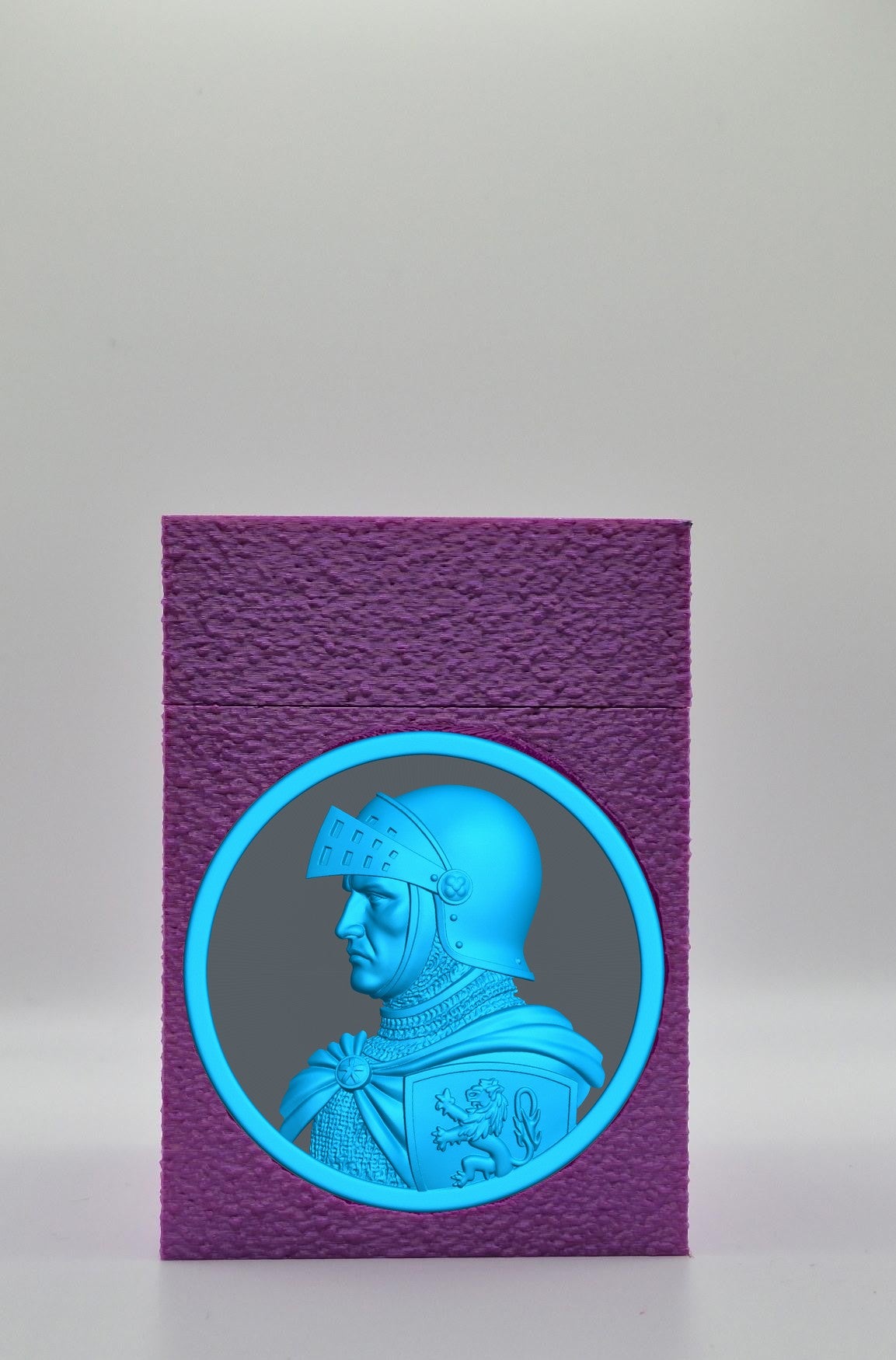 Knight Card Box — Purple