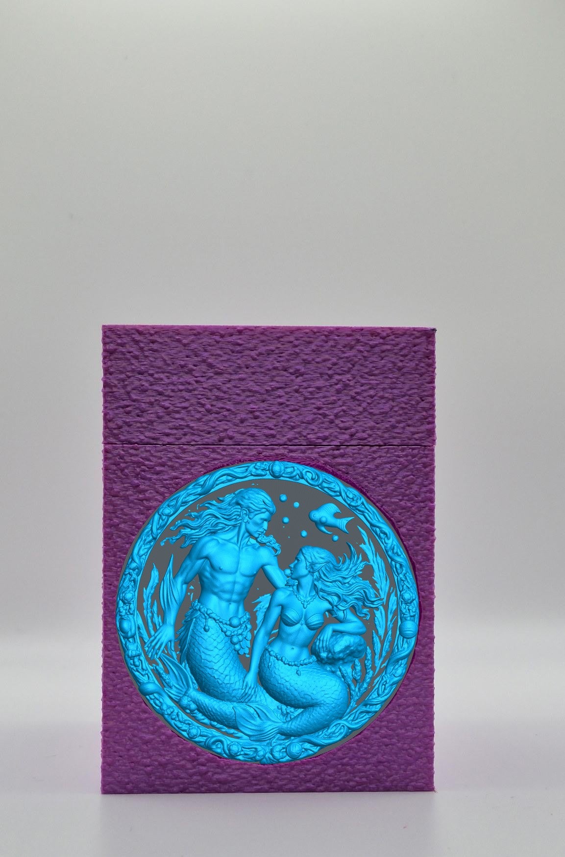 Merfolk Card Box — Purple