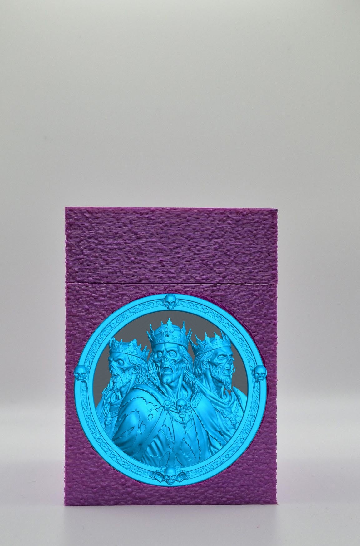 Zombie King Card Box — Purple