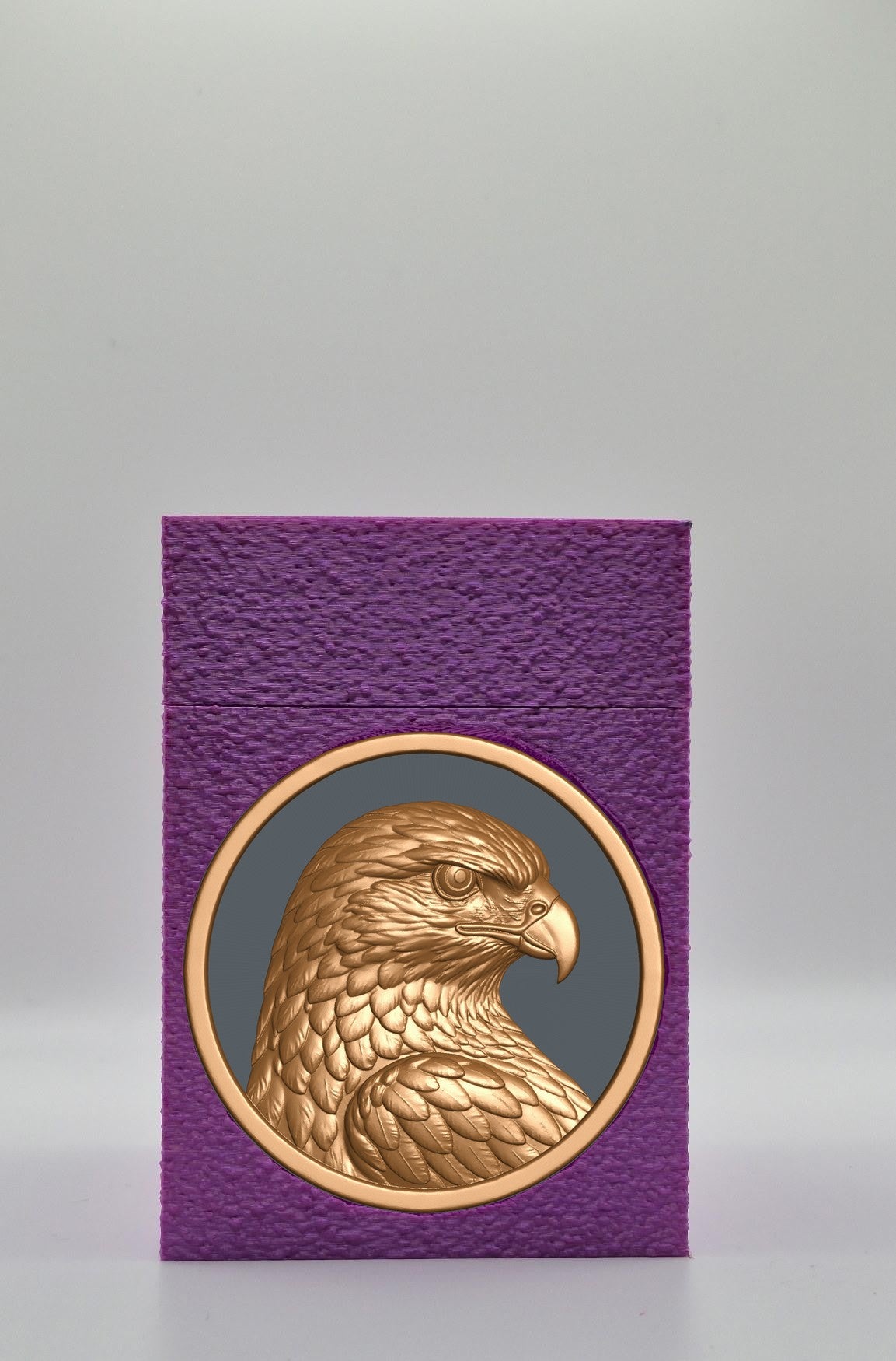 Eagle Card Box — Purple