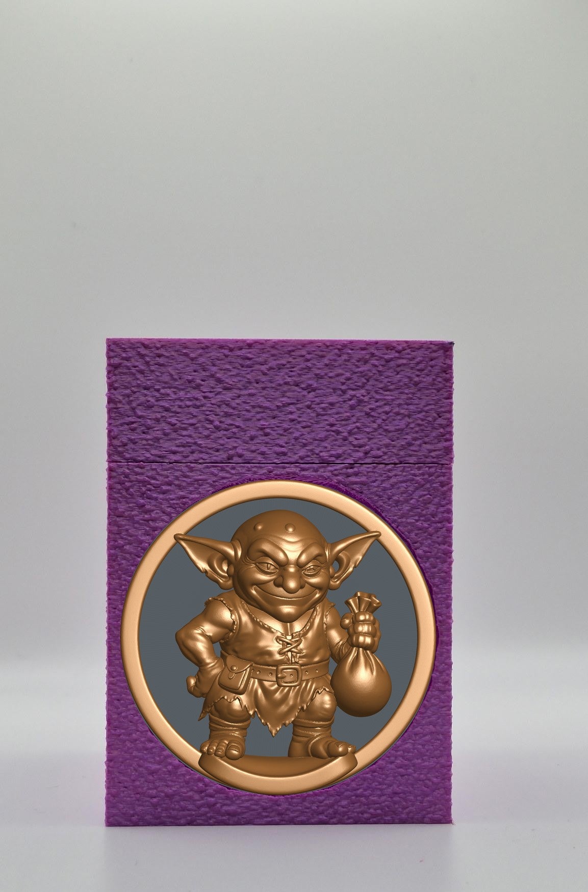 Greedy Goblin Card Box — Purple