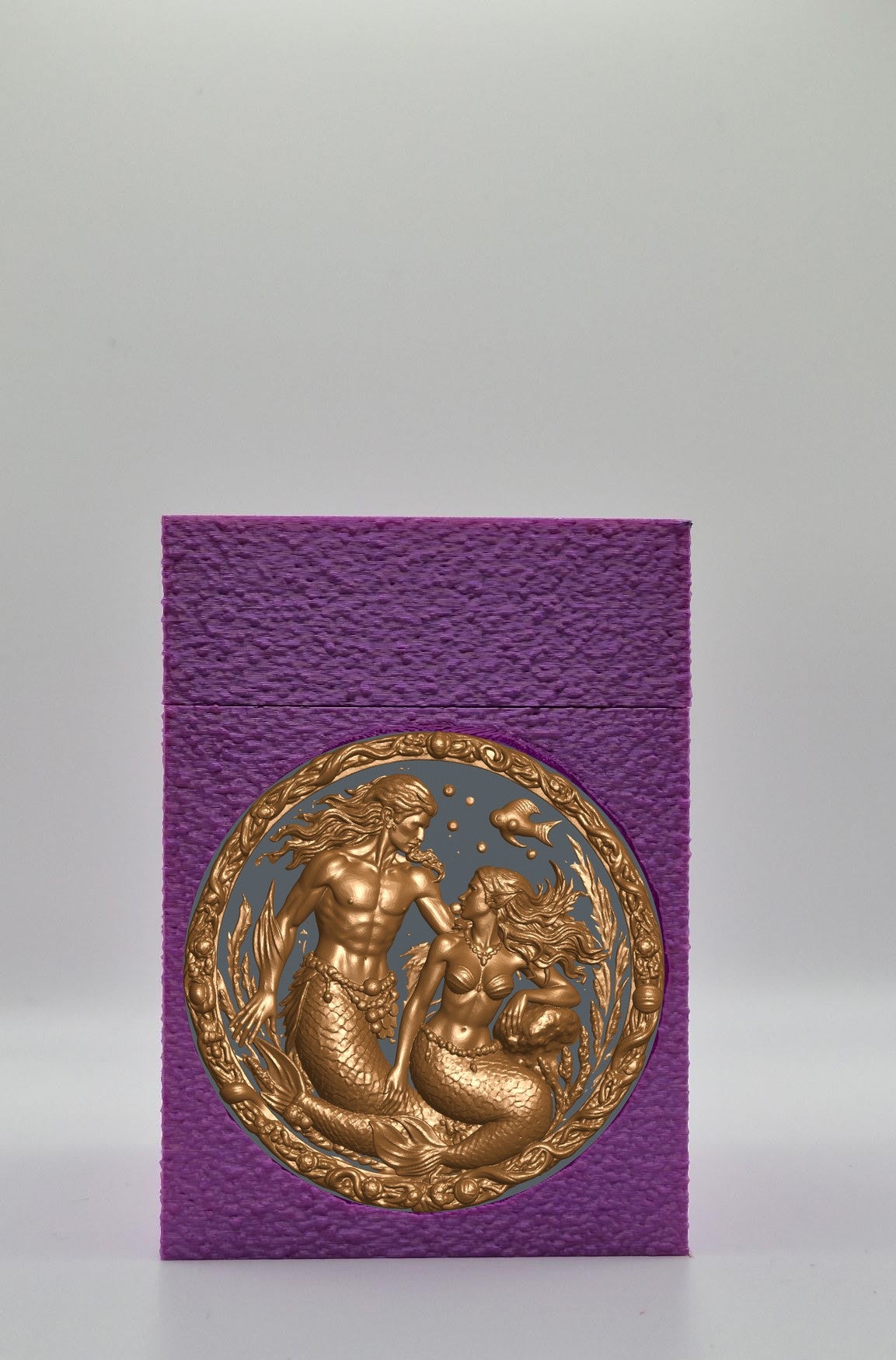 Merfolk Card Box — Purple