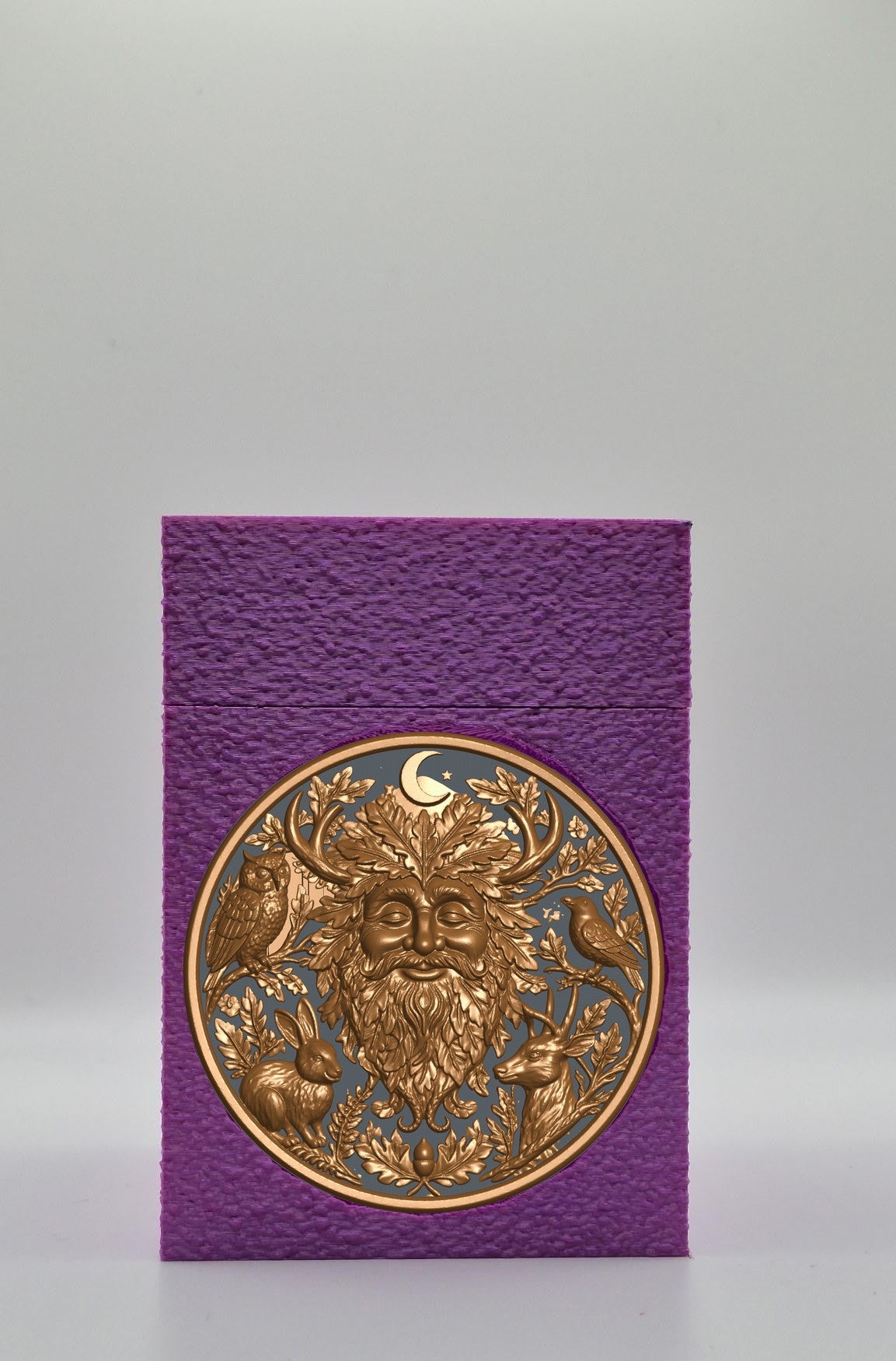 Tree Spirit Card Box — Purple