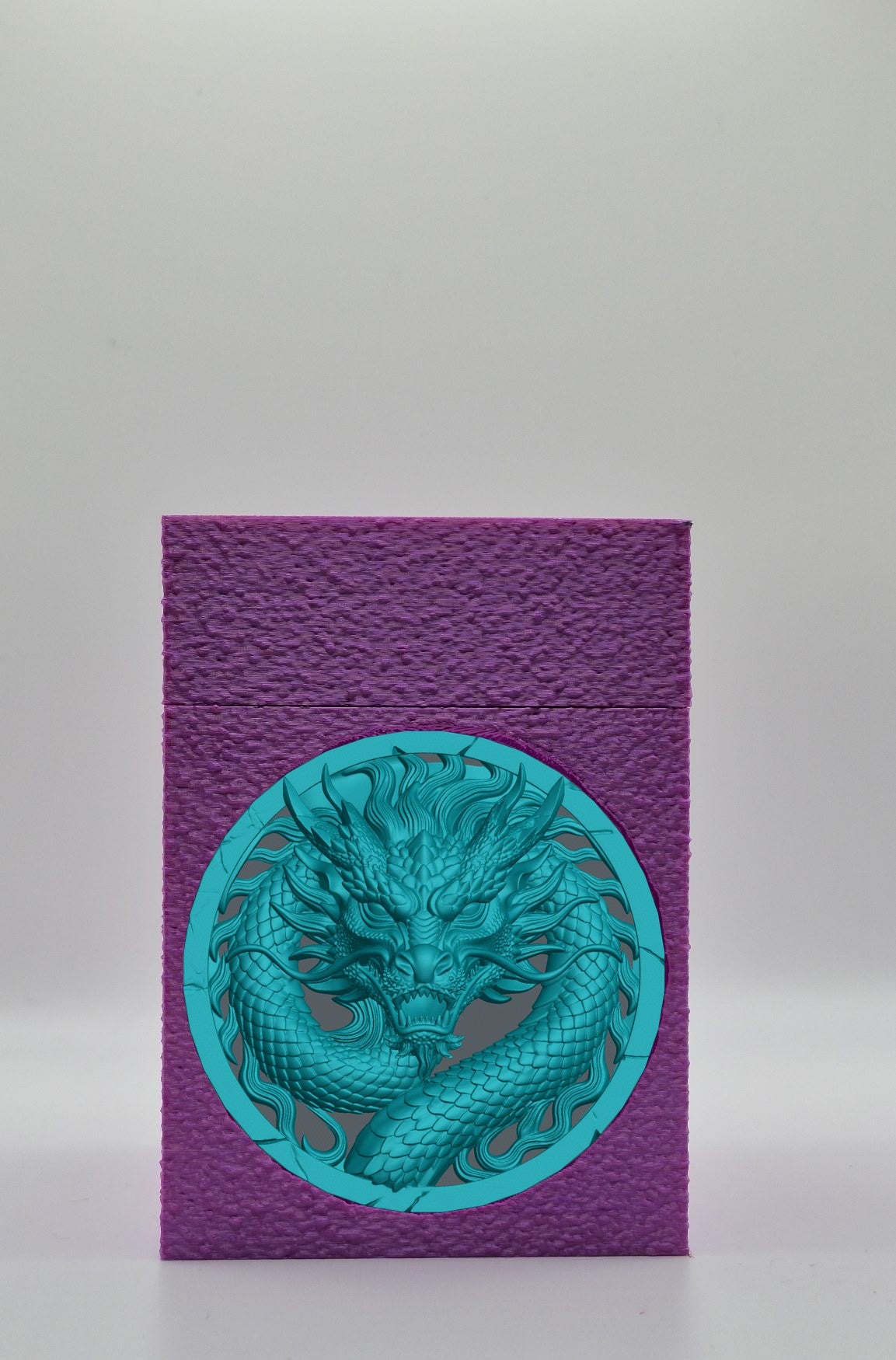 Dragon Card Box — Purple
