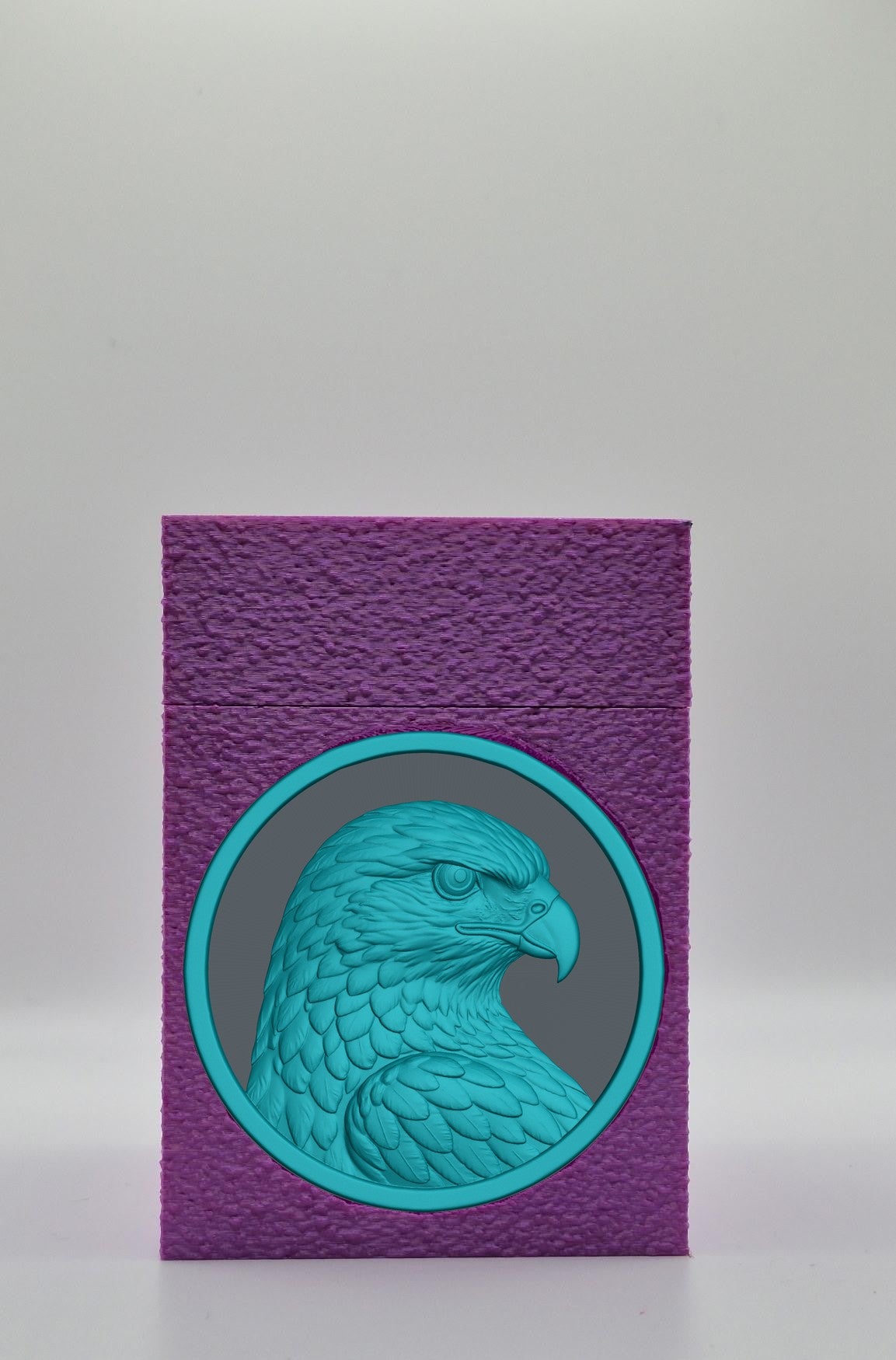 Eagle Card Box — Purple