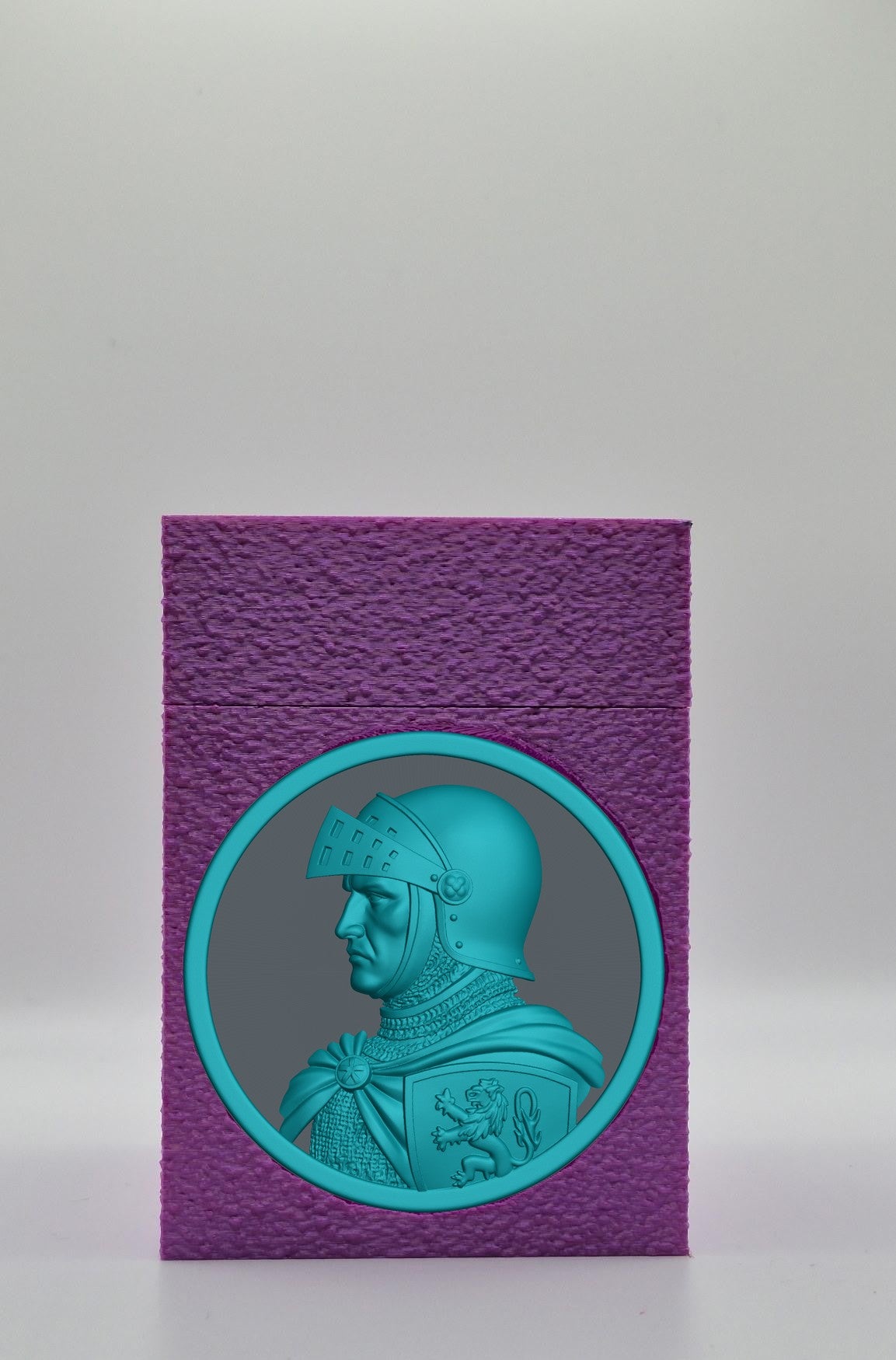 Knight Card Box — Purple