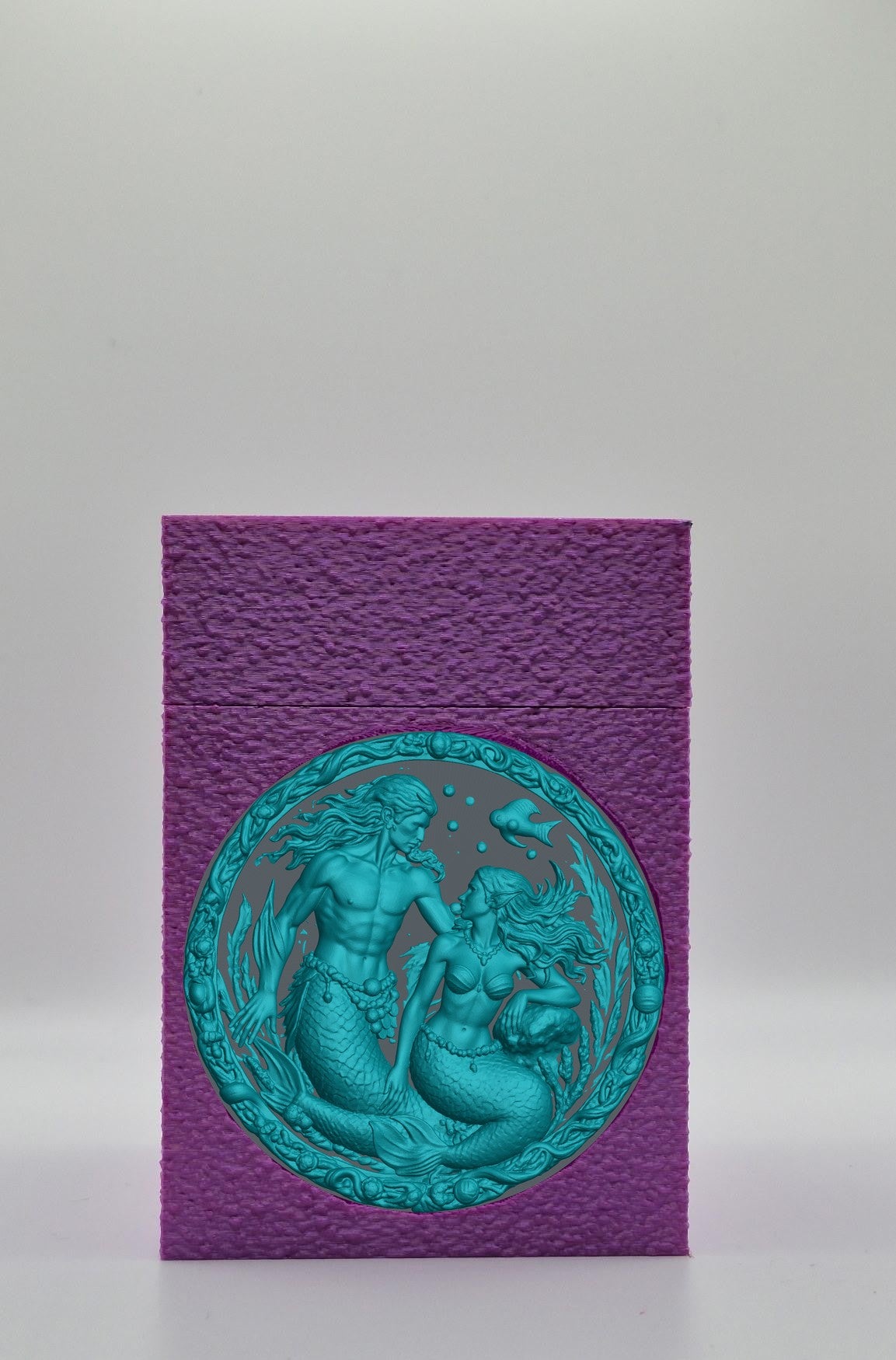 Merfolk Card Box — Purple