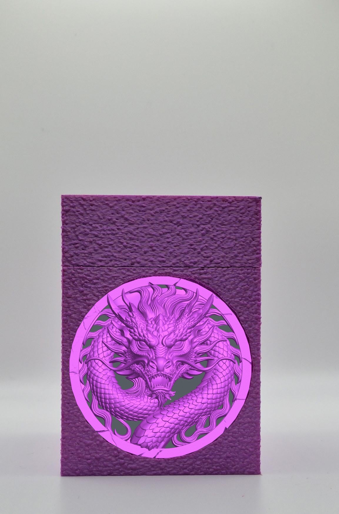Dragon Card Box — Purple