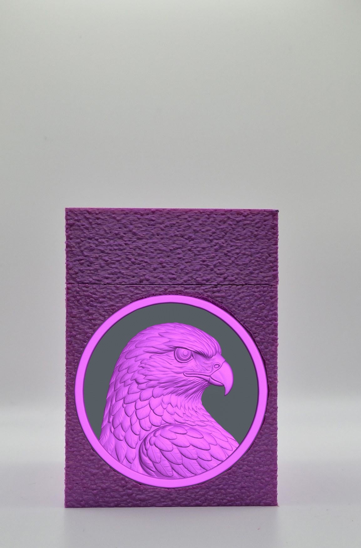 Eagle Card Box — Purple