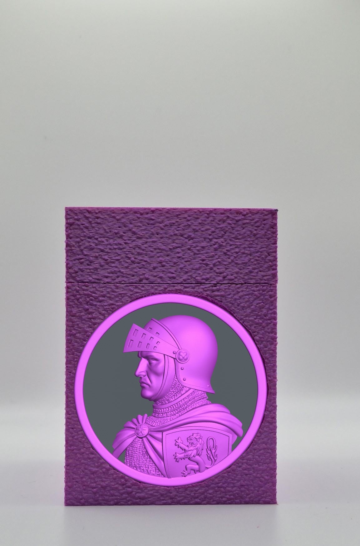 Knight Card Box — Purple