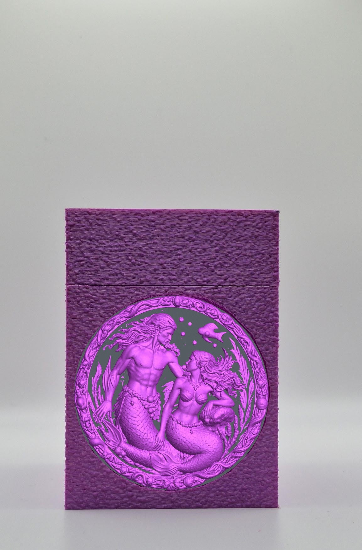 Merfolk Card Box — Purple