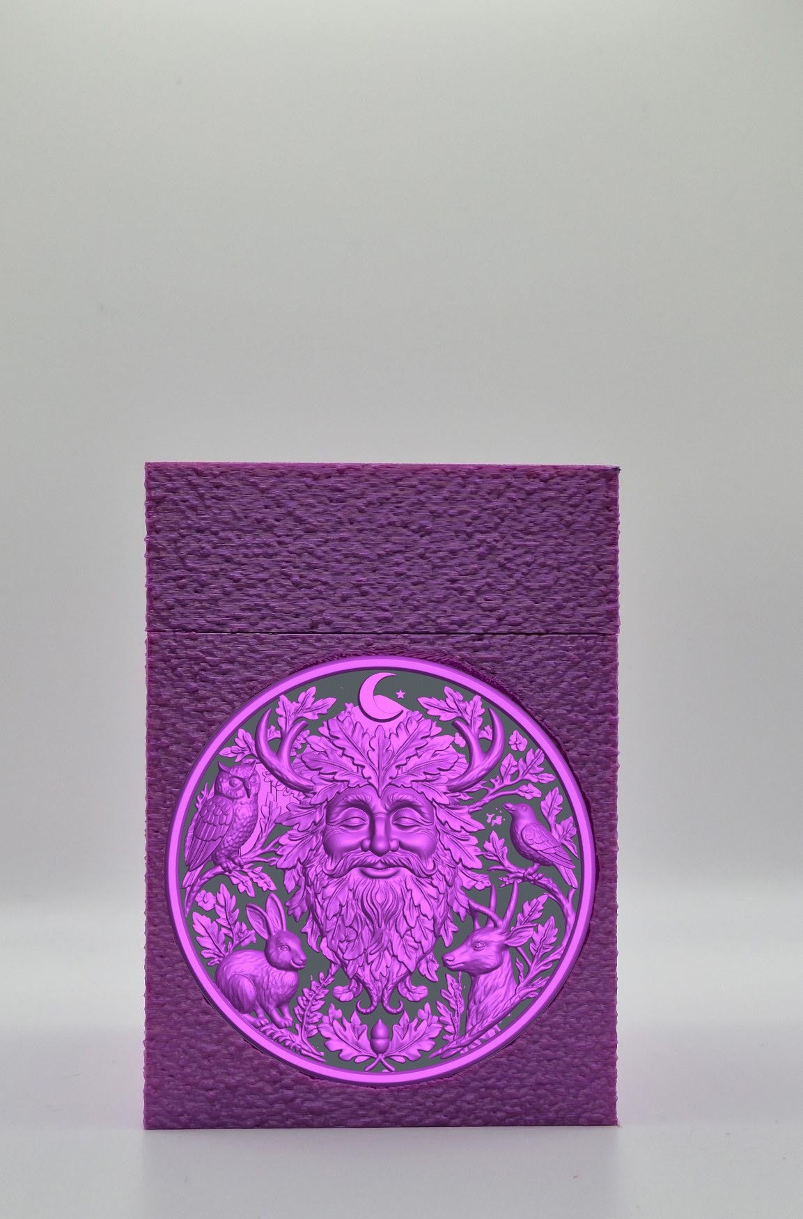Tree Spirit Card Box — Purple