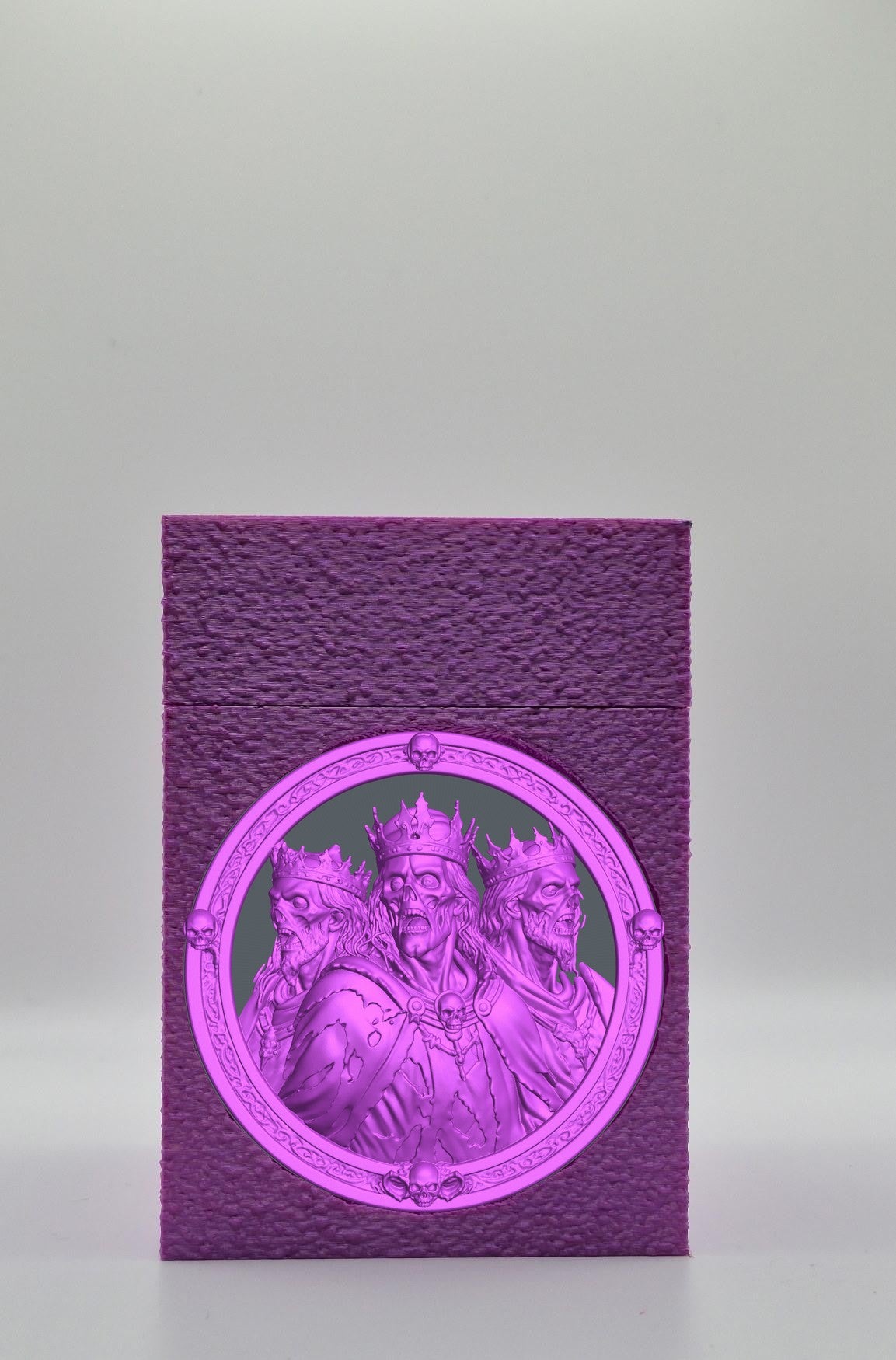 Zombie King Card Box — Purple