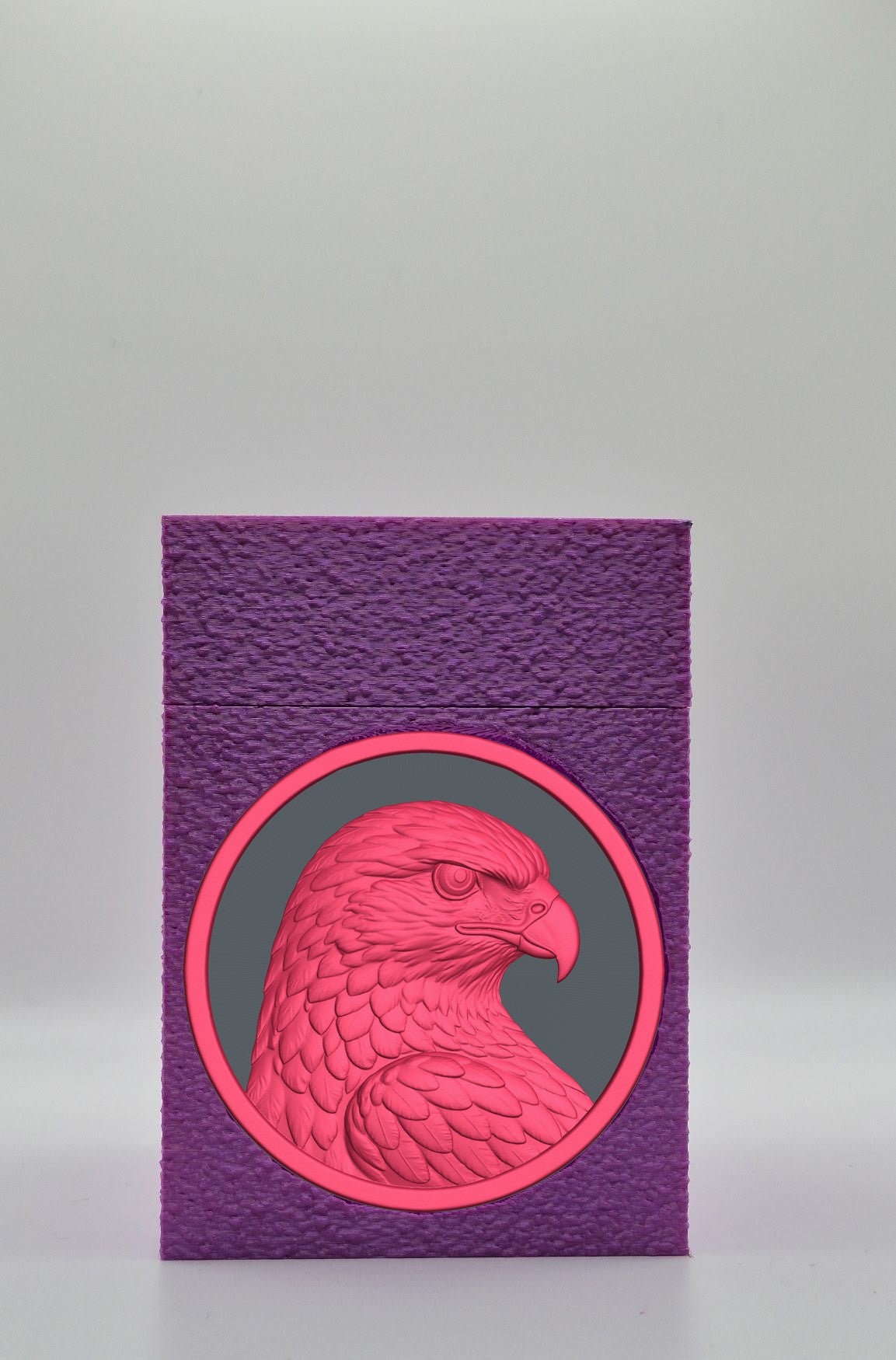 Eagle Card Box — Purple