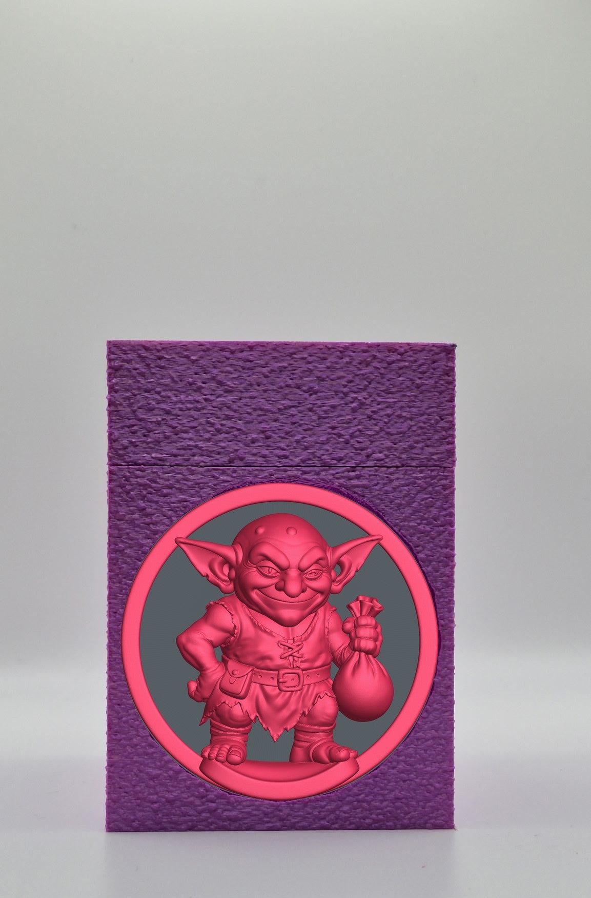 Greedy Goblin Card Box — Purple