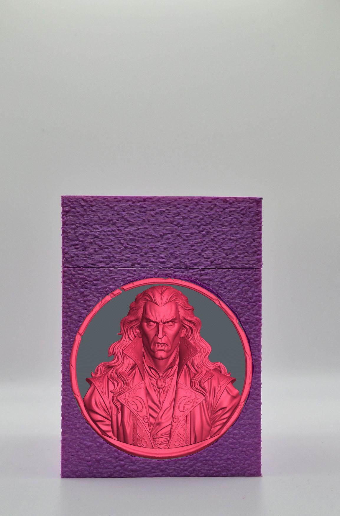 Gothic Vampire Card Box — Purple