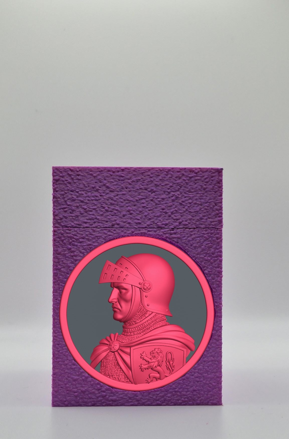 Knight Card Box — Purple