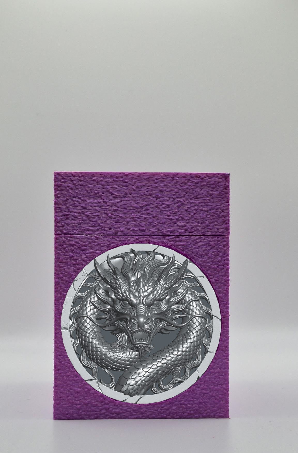 Dragon Card Box — Purple