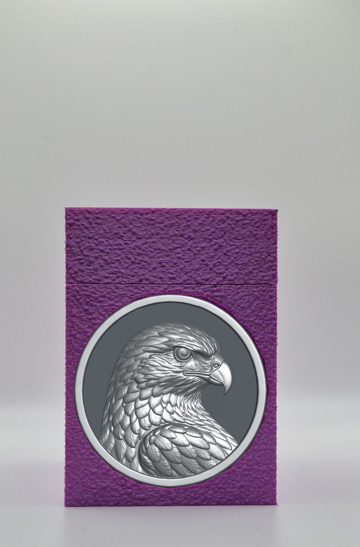 Eagle Card Box — Purple