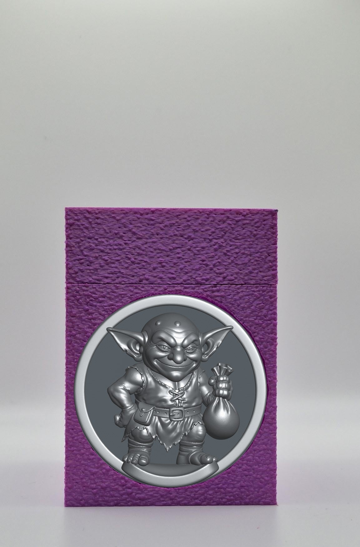 Greedy Goblin Card Box — Purple