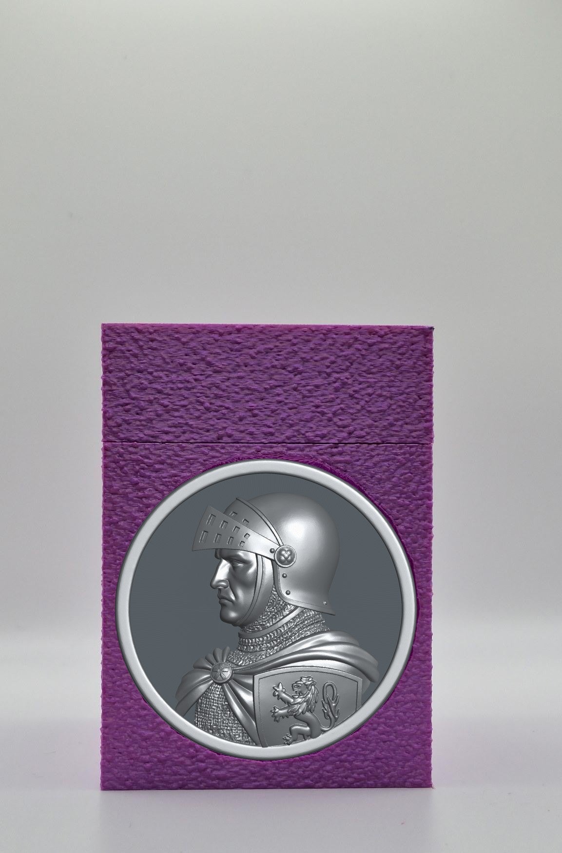 Knight Card Box — Purple