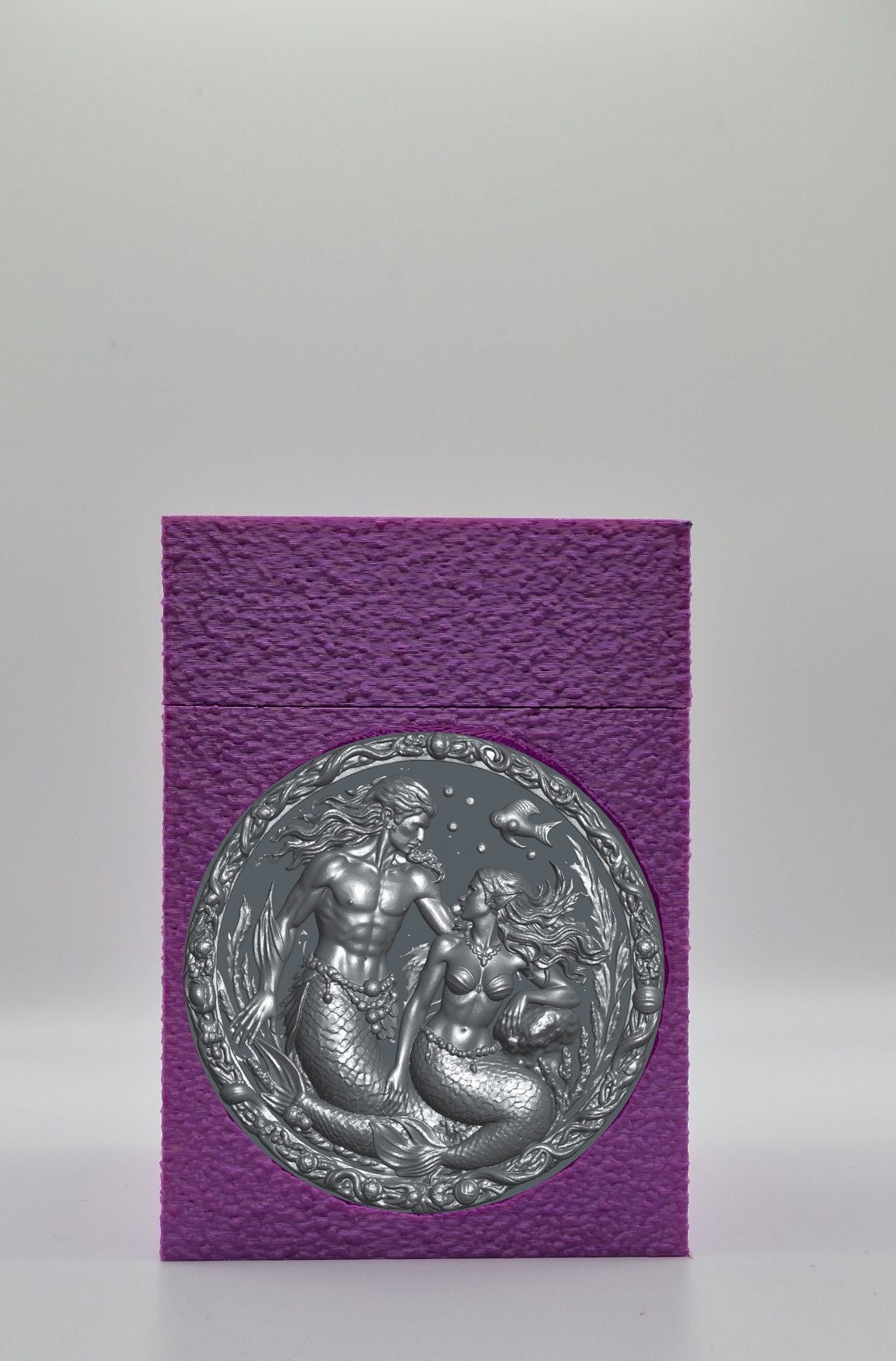 Merfolk Card Box — Purple