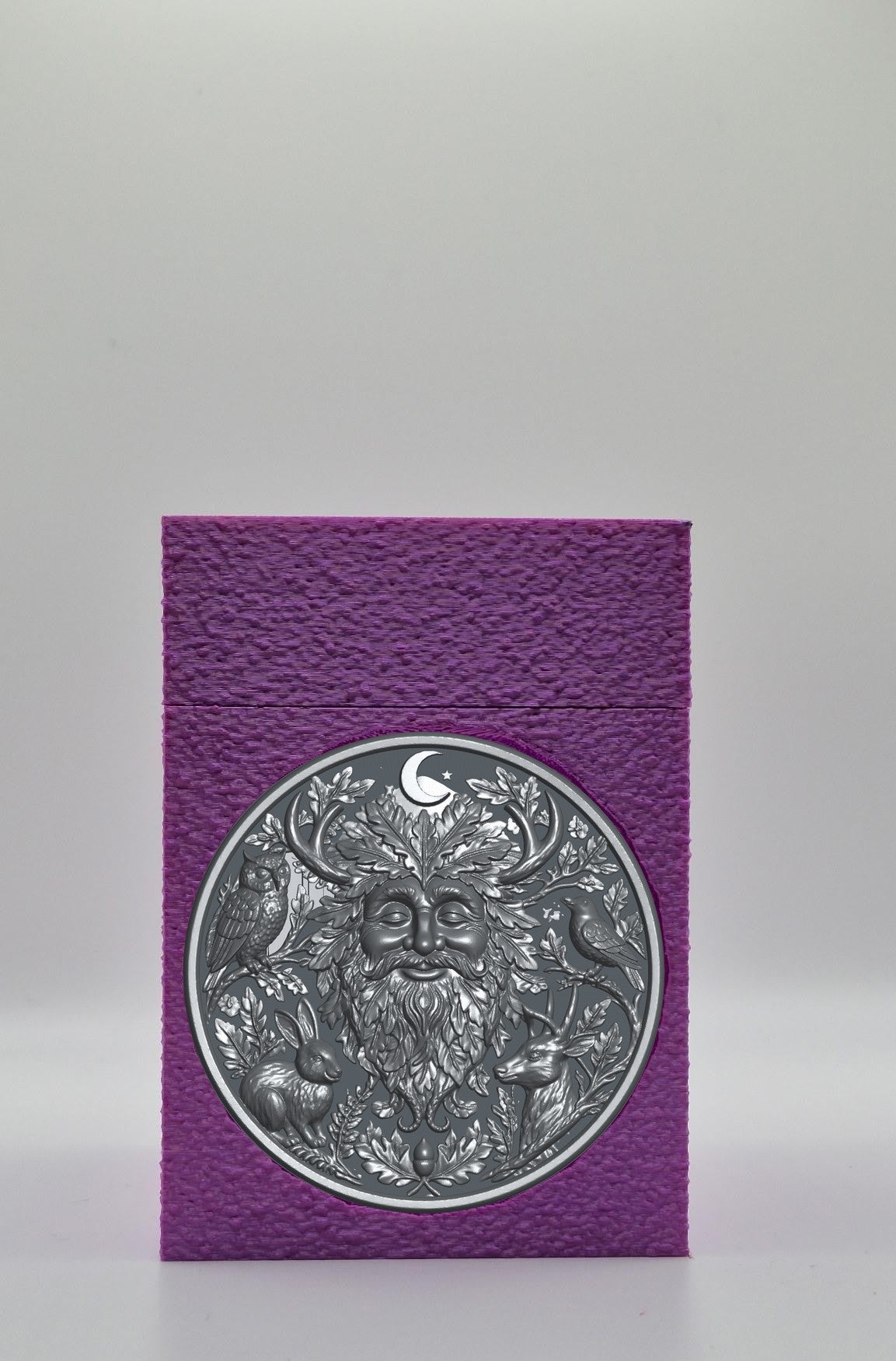 Tree Spirit Card Box — Purple