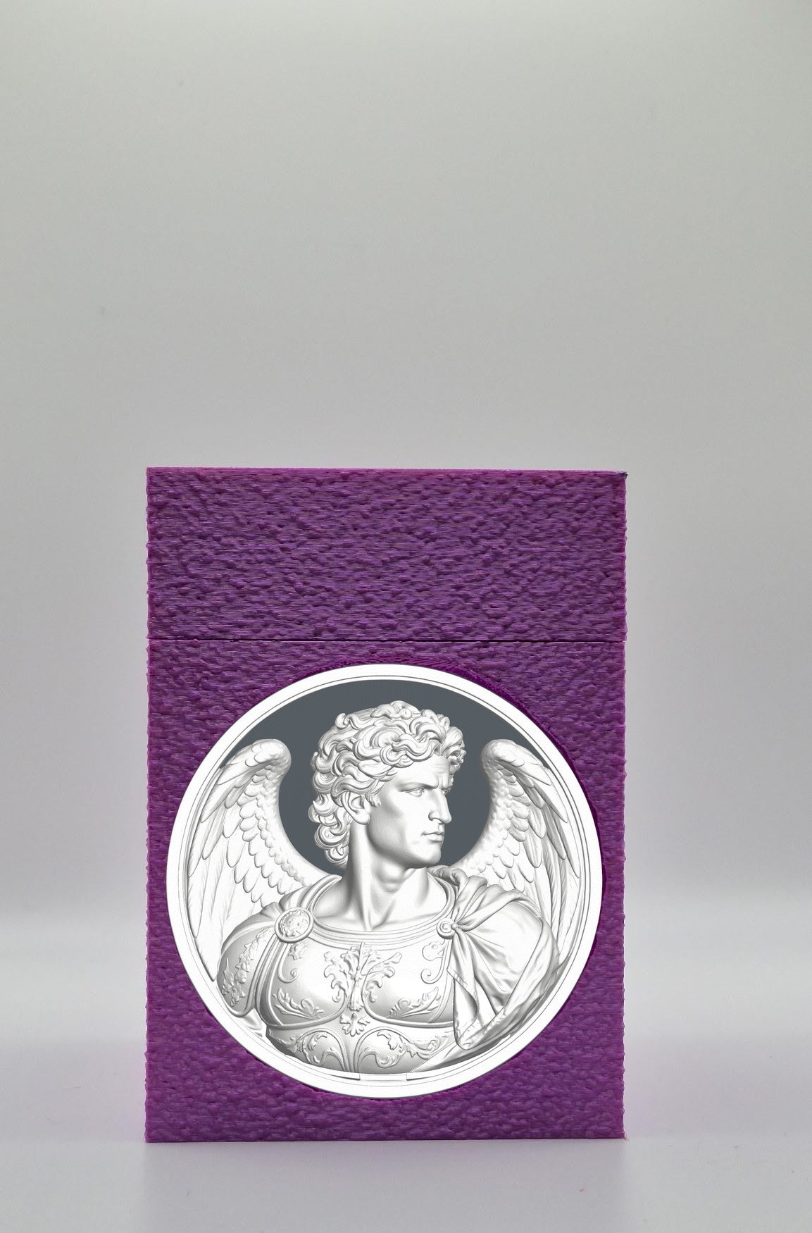 Angel Card Box — Purple