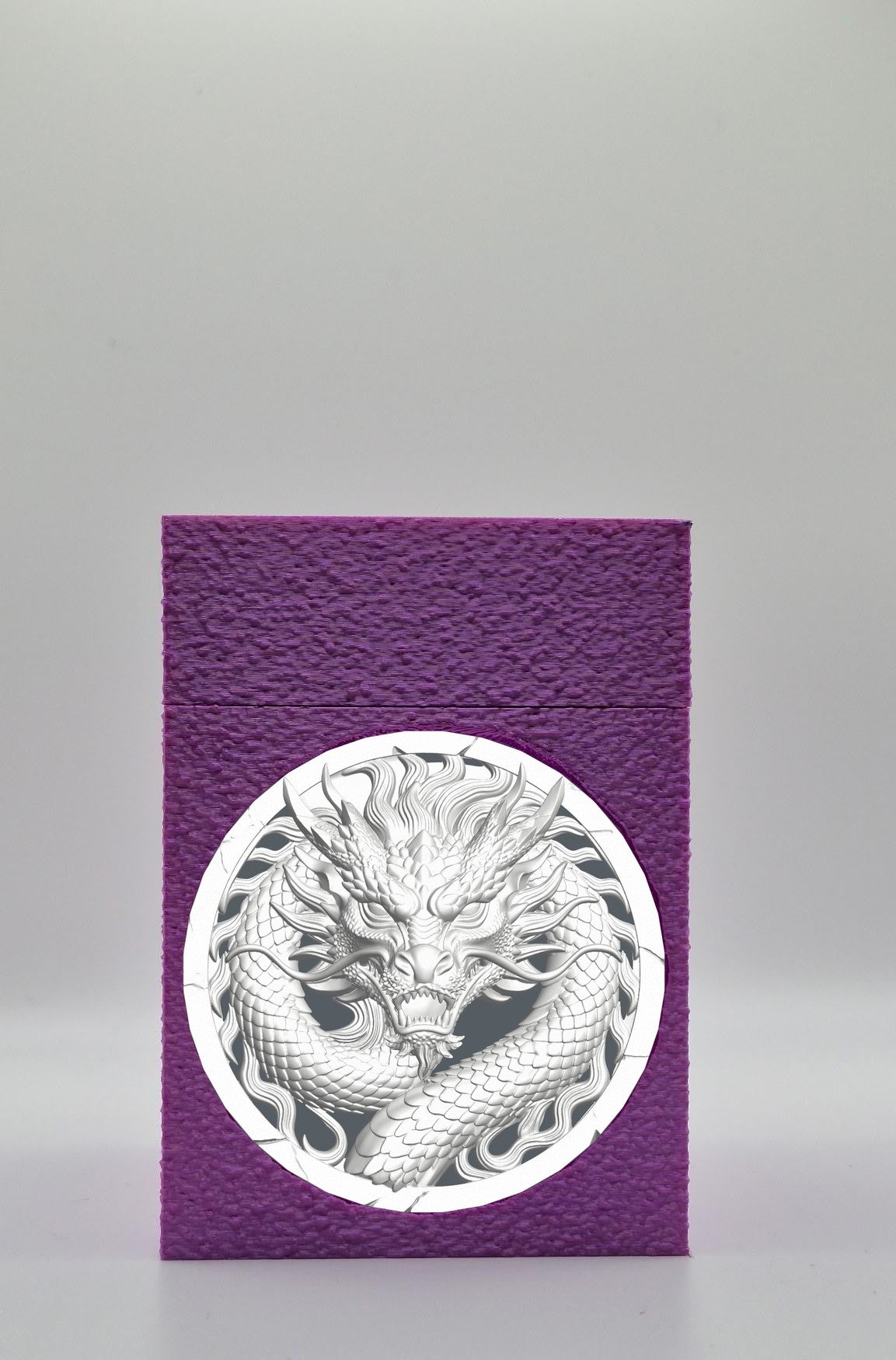 Dragon Card Box — Purple