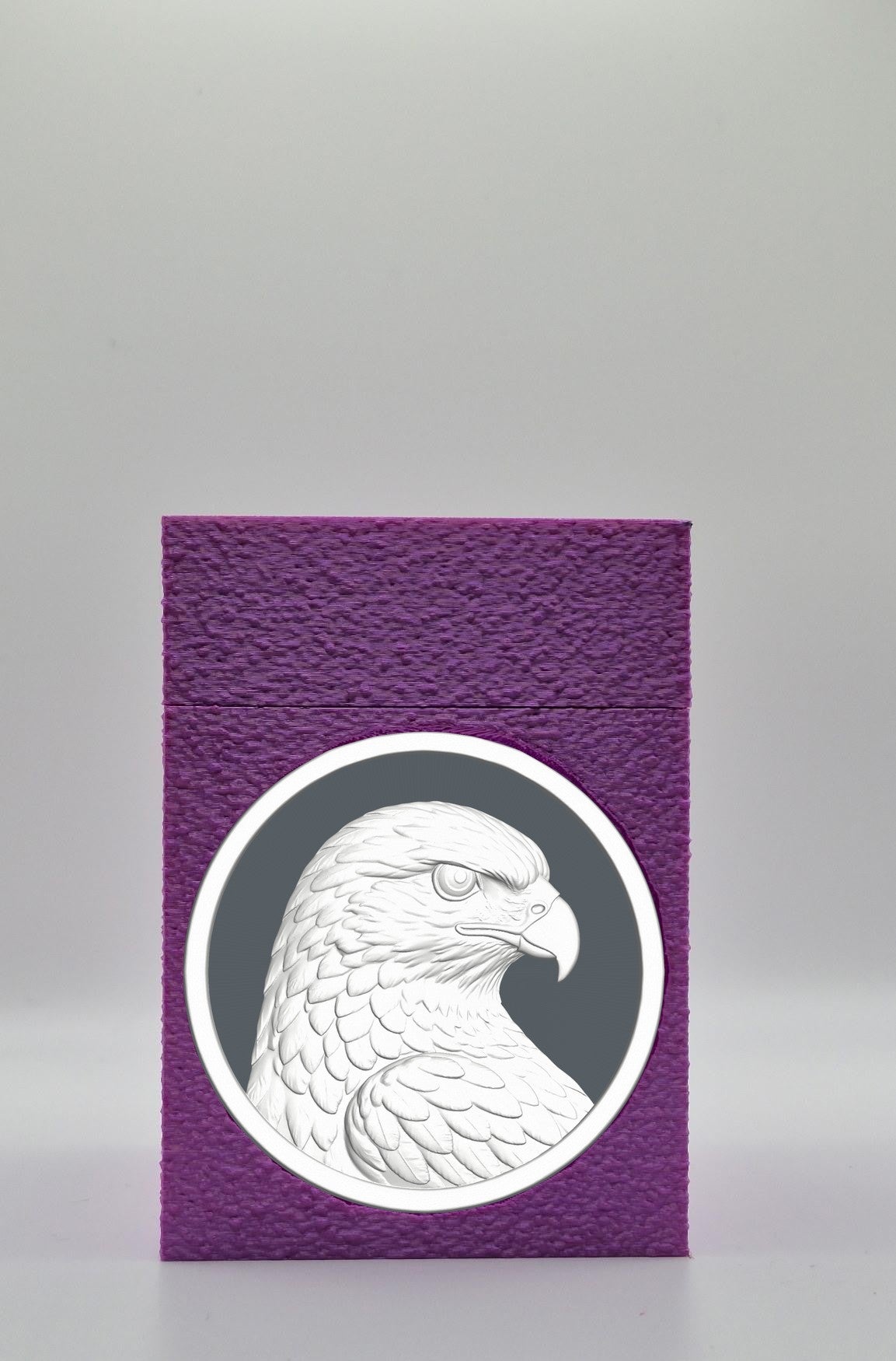 Eagle Card Box — Purple