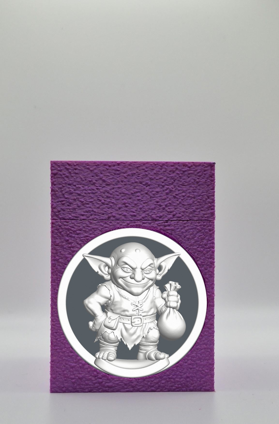Greedy Goblin Card Box — Purple