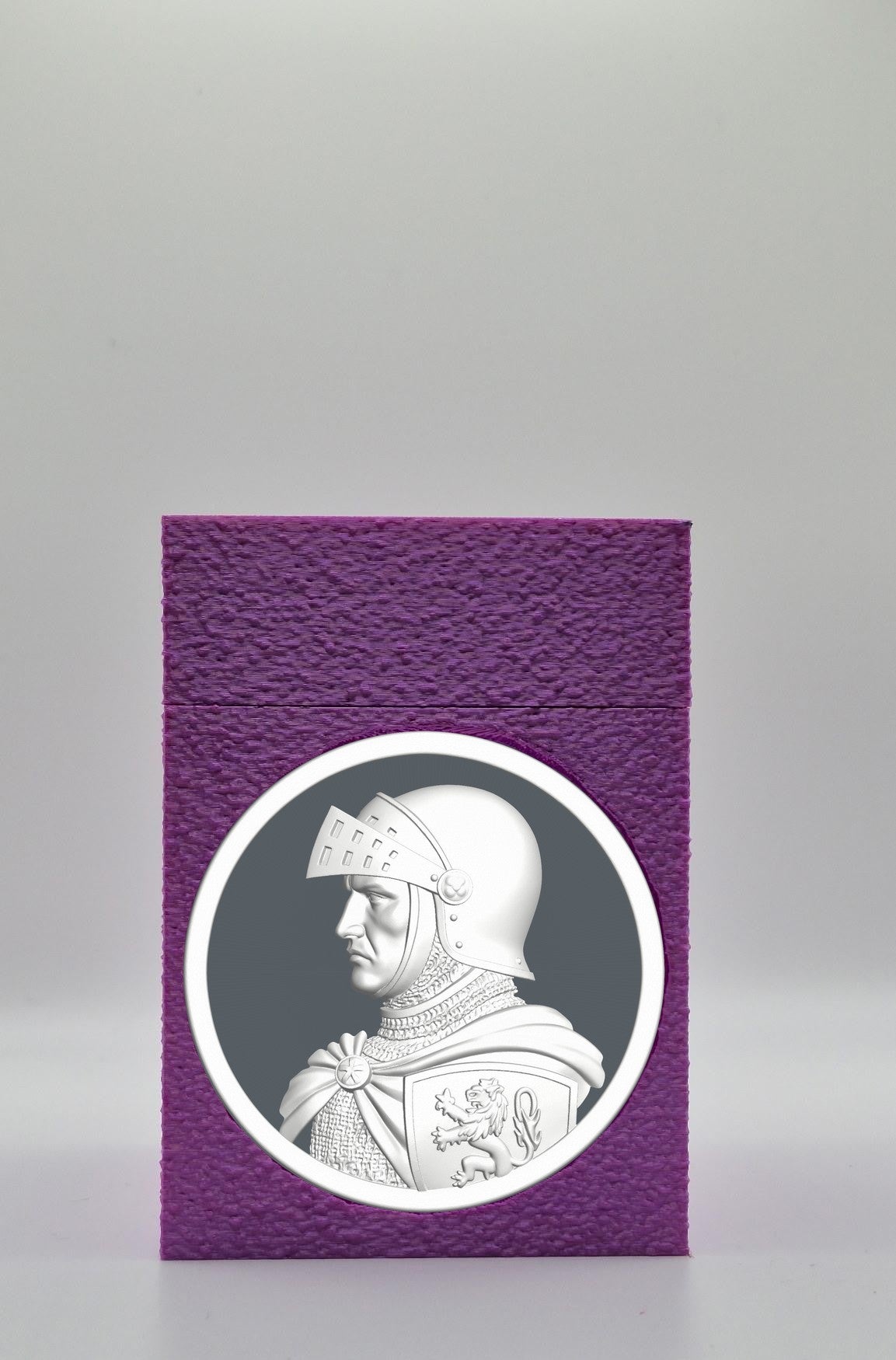 Knight Card Box — Purple