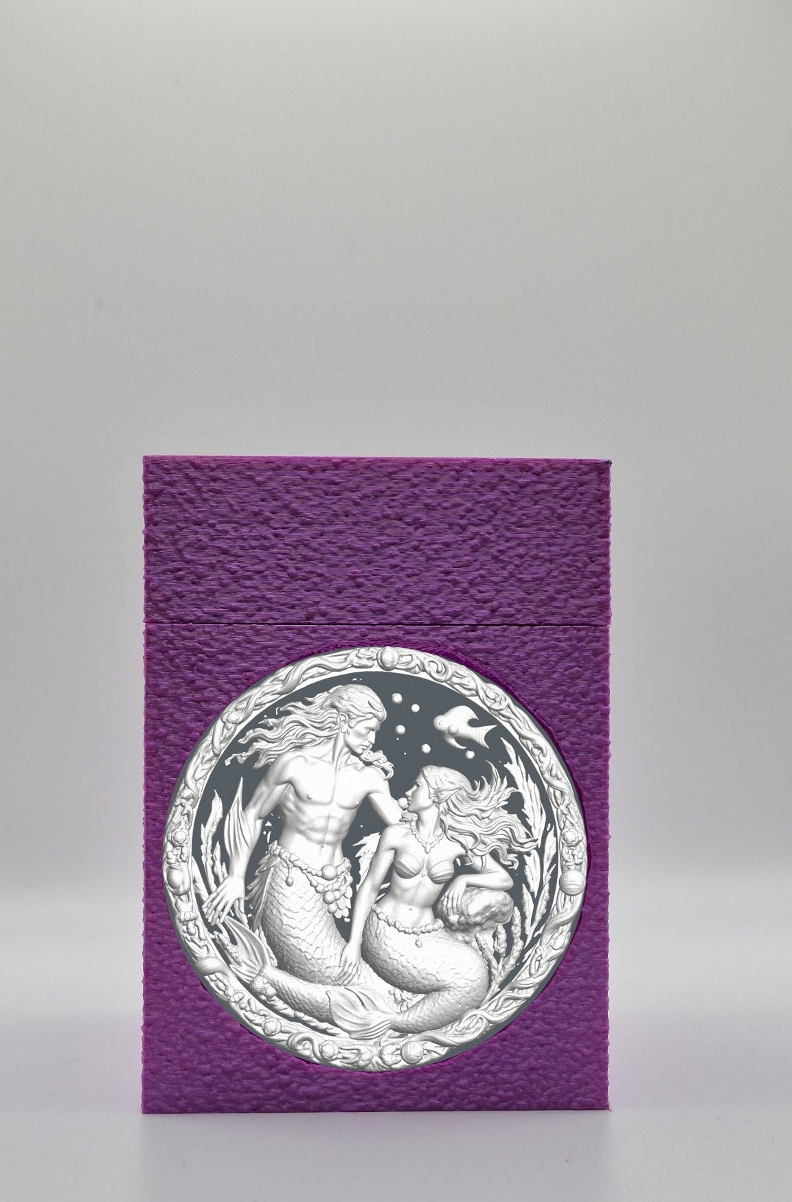 Merfolk Card Box — Purple