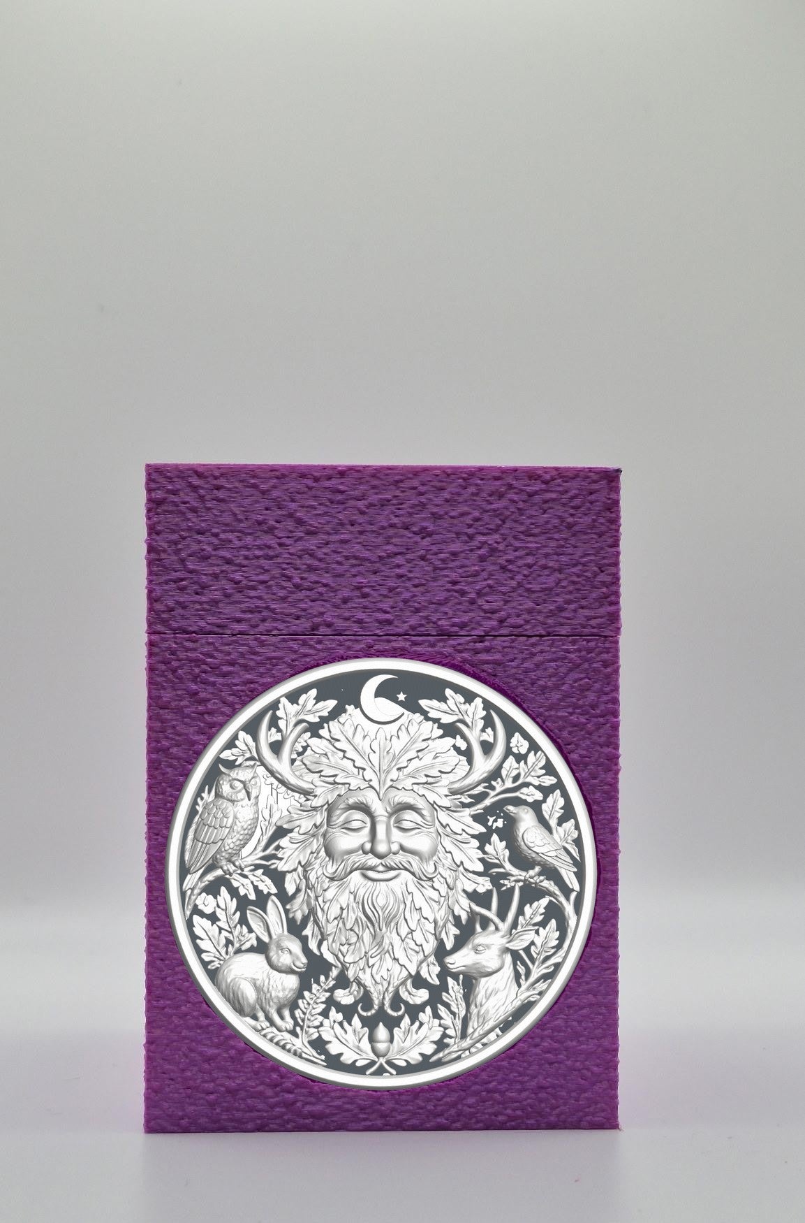 Tree Spirit Card Box — Purple