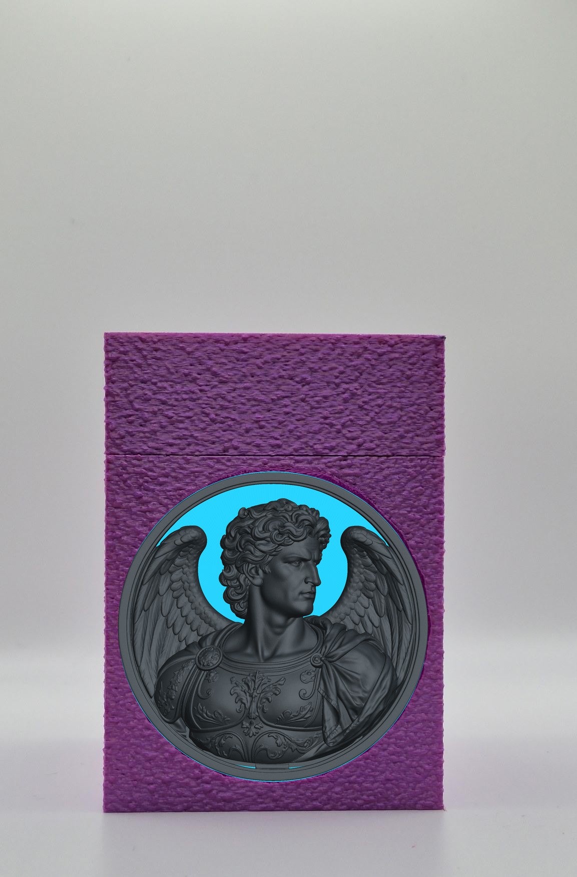 Angel Card Box — Purple