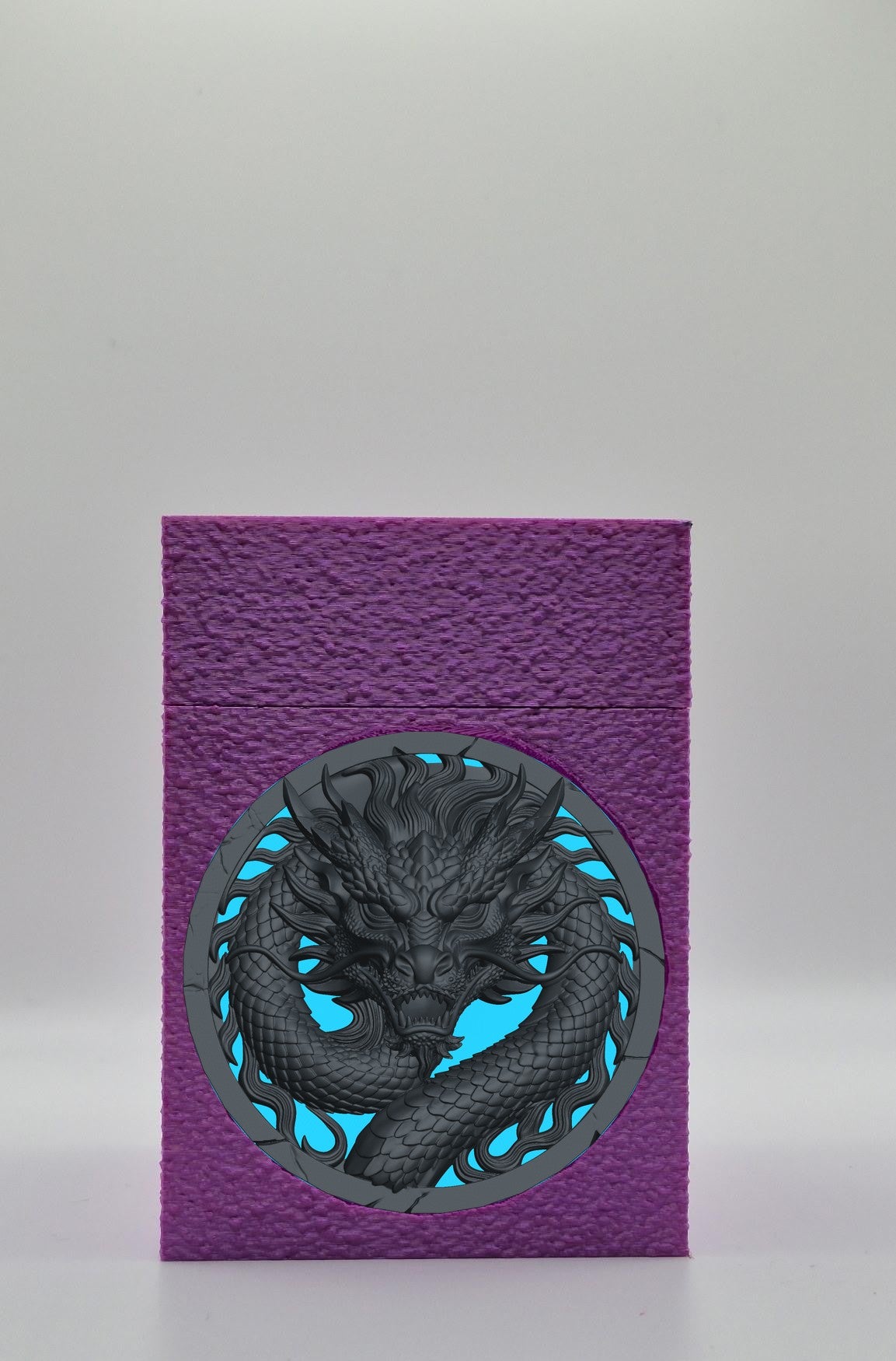 Dragon Card Box — Purple