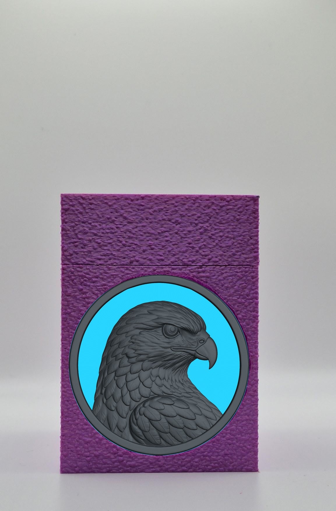 Eagle Card Box — Purple
