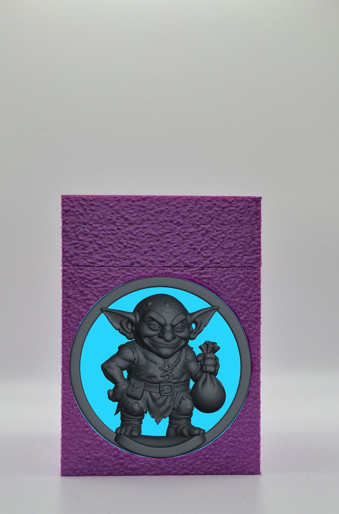 Greedy Goblin Card Box — Purple