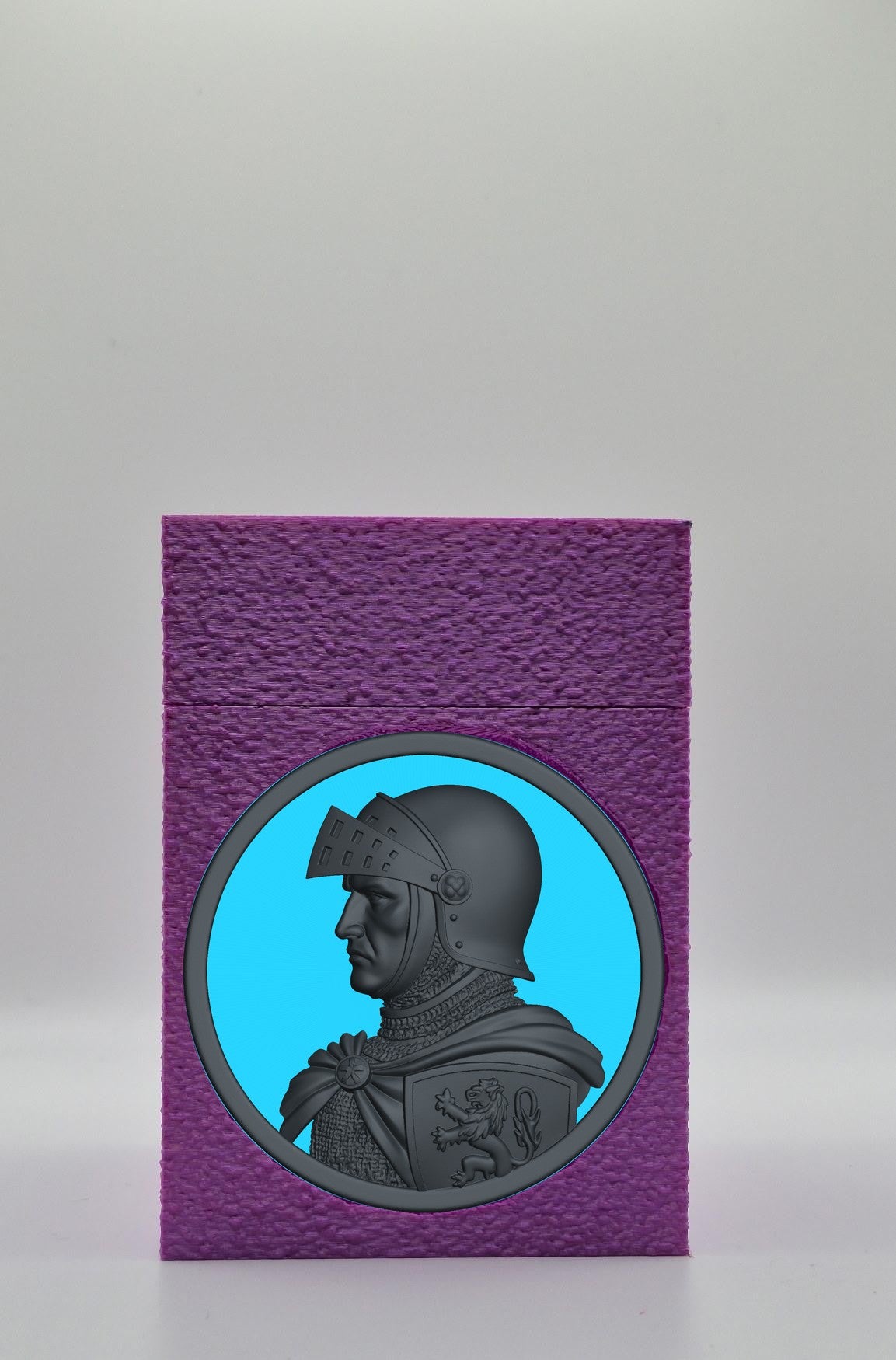 Knight Card Box — Purple