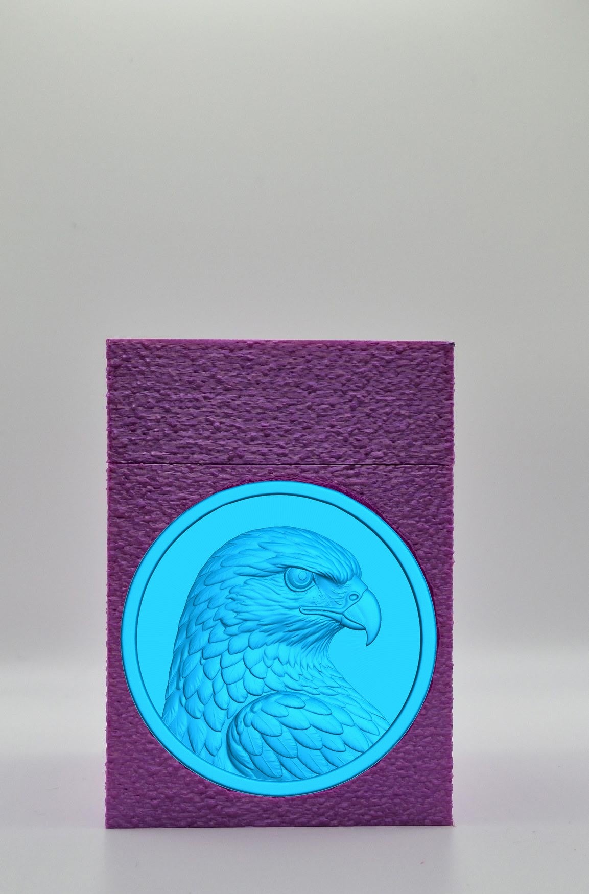 Eagle Card Box — Purple