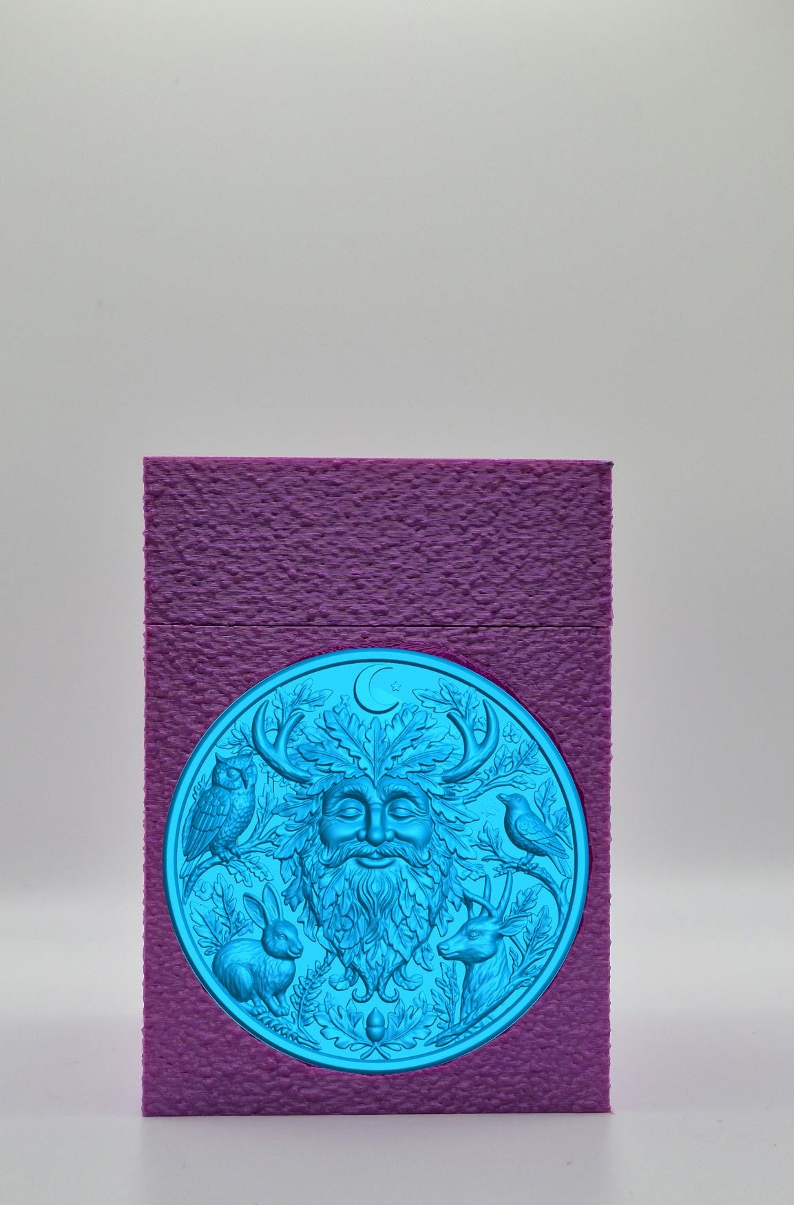 Tree Spirit Card Box — Purple