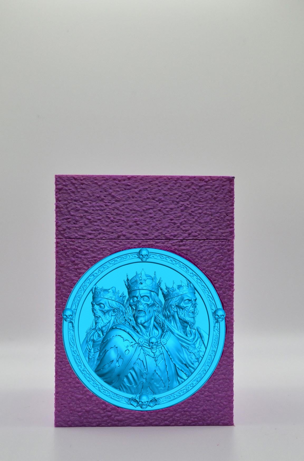 Zombie King Card Box — Purple