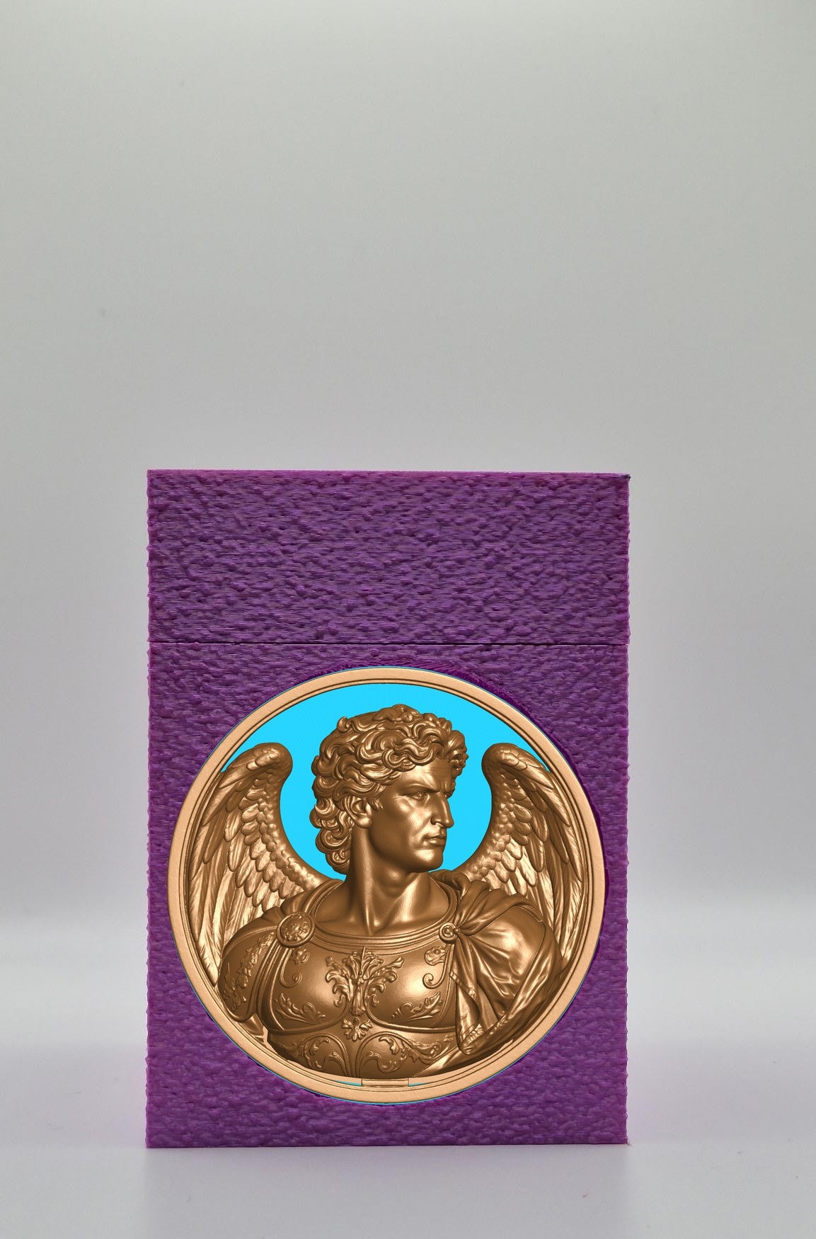 Angel Card Box — Purple