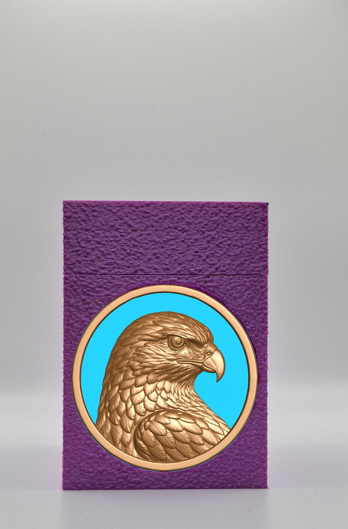 Eagle Card Box — Purple