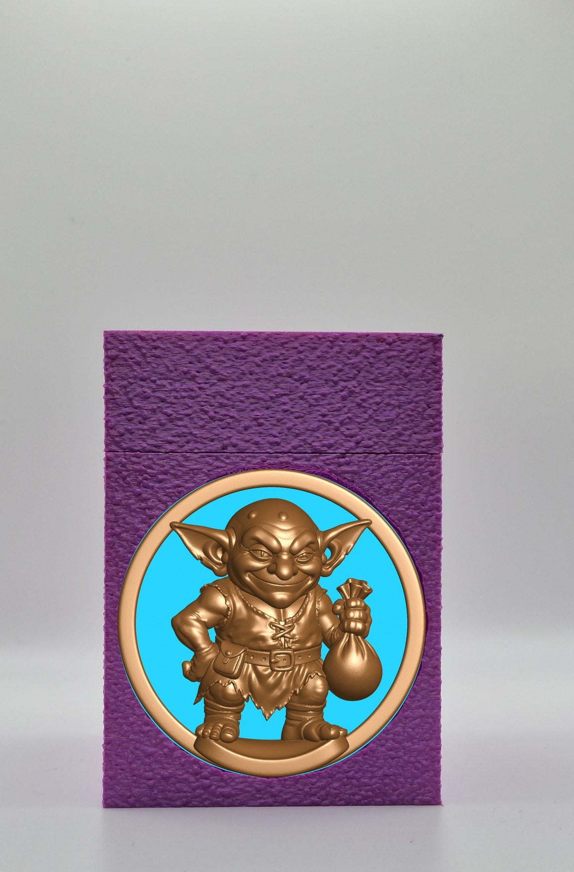 Greedy Goblin Card Box — Purple