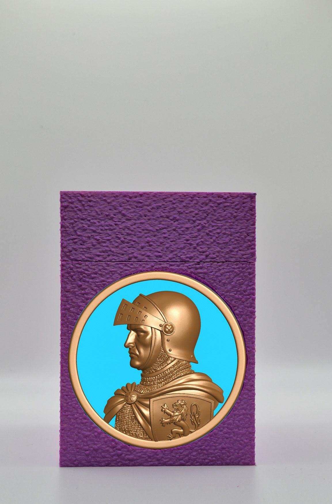Knight Card Box — Purple